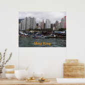 Hong Kong Bay Poster (Küche)