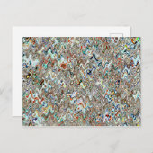 Hong Kong Boat Abstrakt 3, 2017 | SVP-Bilder Postkarte (Vorne/Hinten)