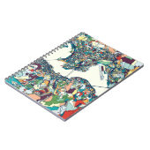 Hong Kong, China-Karte Notizblock (Linke Seite)