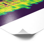 Hong Kong China Skyline Fotodruck (Ecke)