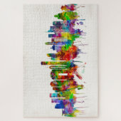 Hong Kong China Skyline Puzzle (Vertikal)