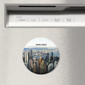 Hong Kong Cityscape Magnet (In Situ (Geschirrspüler))