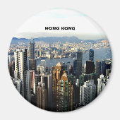 Hong Kong Cityscape Magnet (Vorne)