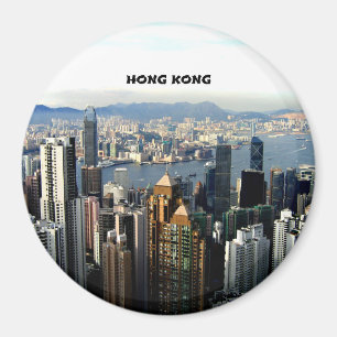 Hong Kong Cityscape Magnet