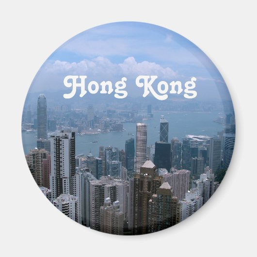 Hong Kong Cityscape Magnet (Vorne)