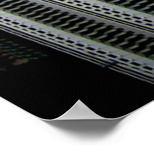 Hong Kong Cityscape Poster (Ecke)