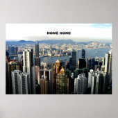 Hong Kong Cityscape Poster (Vorne)
