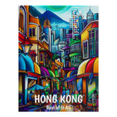 Hong Kong: Ciudad Mundial de Asia Poster (Vorderseite)