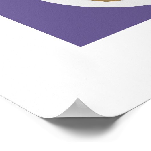 Hong Kong Dim Sum Food Art Poster (Ecke)