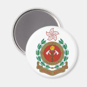 Hong Kong Fire Services Fireworks Brigade Magnet (Vorderseite/Rückseite)
