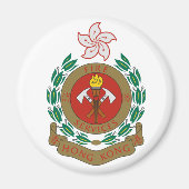 Hong Kong Fire Services Fireworks Brigade Magnet (Vorne)