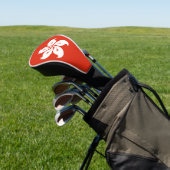 Hong Kong-Flagge Golf Headcover (In SItu)