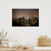 Hong Kong From Victoria Peak Poster (Küche)