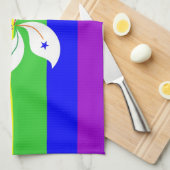 hong kong Gay stolze Regenbogenflagge homosexuell Küchentuch (Viertel Falte)