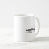 Hong Kong Geschenk HK Skyline Geschenk Kaffeetasse (VorderseiteRechts)