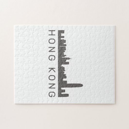 Hong Kong Geschenk HK Skyline Geschenk Puzzle (Horizontal)