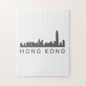 Hong Kong Geschenk HK Skyline Geschenk Puzzle (Vertikal)