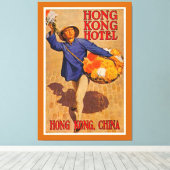 Hong Kong Hotel - XL Leinwanddruck (Insitu (Holzboden))