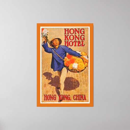 Hong Kong Hotel - XL Leinwanddruck (Vorderseite)