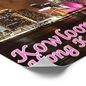 Hong Kong - Kowloon - Poster (Ecke)