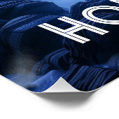 Hong Kong: La Perla de Oriente - Costa y Skyline Poster (Ecke)