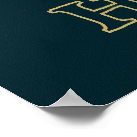 Hong Kong Lanterns B Poster (Ecke)