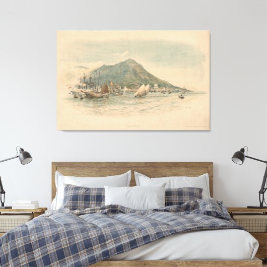 Hong Kong  Leinwanddruck (Insitu (Schlafzimmer))