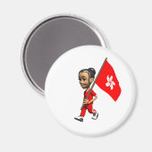 Hong Kong Magnet (Vorderseite/Rückseite)