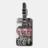 Hong Kong Mongkok China Kowloon Kunstmuseum Gepäckanhänger (Vorderseite vertikal)