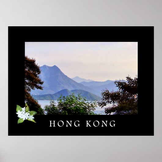 Hong Kong New Territories Travel Poster (Vorne)