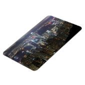 Hong Kong Night Skyline Magnet (Linke Seite)