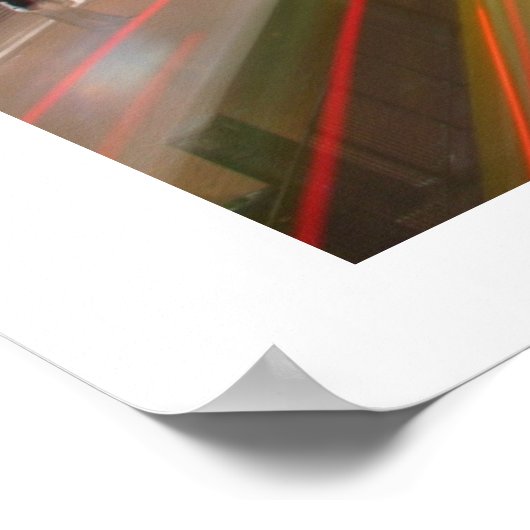 Hong Kong Nights Poster (Ecke)