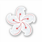 Hong Kong Orchid Aufkleber (Vorderseite)