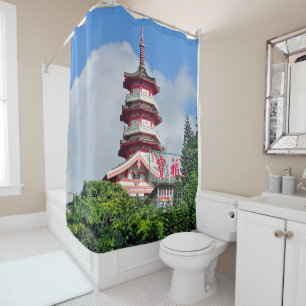 Hong Kong Perl of the Orient Shower Curtain Duschvorhang