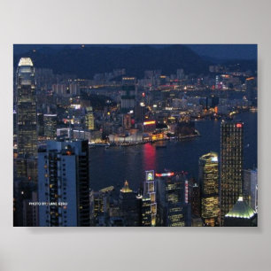 HONG KONG-PLAKAT durch LANI AUTOGIRO Poster