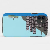 Hong Kong Skyline Case-Mate iPhone Hülle (Rückseite (Horizontal))