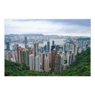 Hong Kong Skyline Fotodruck