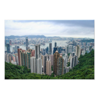 Hong Kong Skyline Fotodruck