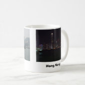 Hong Kong-Skyline Kaffeetasse (VorderseiteRechts)