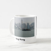 Hong Kong-Skyline Kaffeetasse (Vorderseite Links)