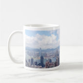 Hong Kong-Skyline Kaffeetasse (Links)