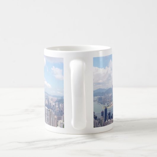 Hong Kong-Skyline Kaffeetasse (Henkel)