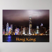 Hong Kong Skyline Poster (Vorne)