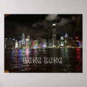 Hong Kong Skyline Poster (Vorne)