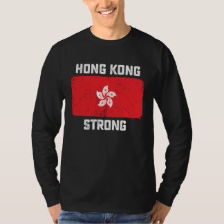 Hong Kong Strong Flag Pro Democracy Freedom of Spe T-Shirt