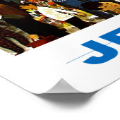 Hong Kong Travel BOAC Poster (Ecke)