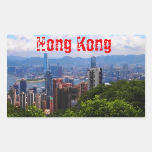 Hong Kong - Victoria Peak Sticker (Vorderseite)