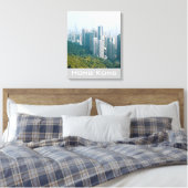 Hong Kong Victoria's Peak Leinwanddruck (Insitu (Schlafzimmer))
