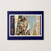 Hong Kong Vintag Reise Puzzle (Horizontal)