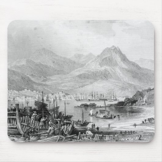 Hong Kong von Kowloon Mousepad (Vorne)